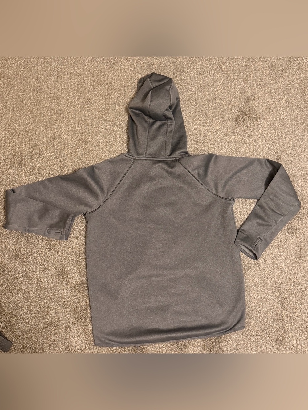 Under Armour Women’s Small ColdGear Infrared Gray Pullover Hoodie - Picture 2 of 4